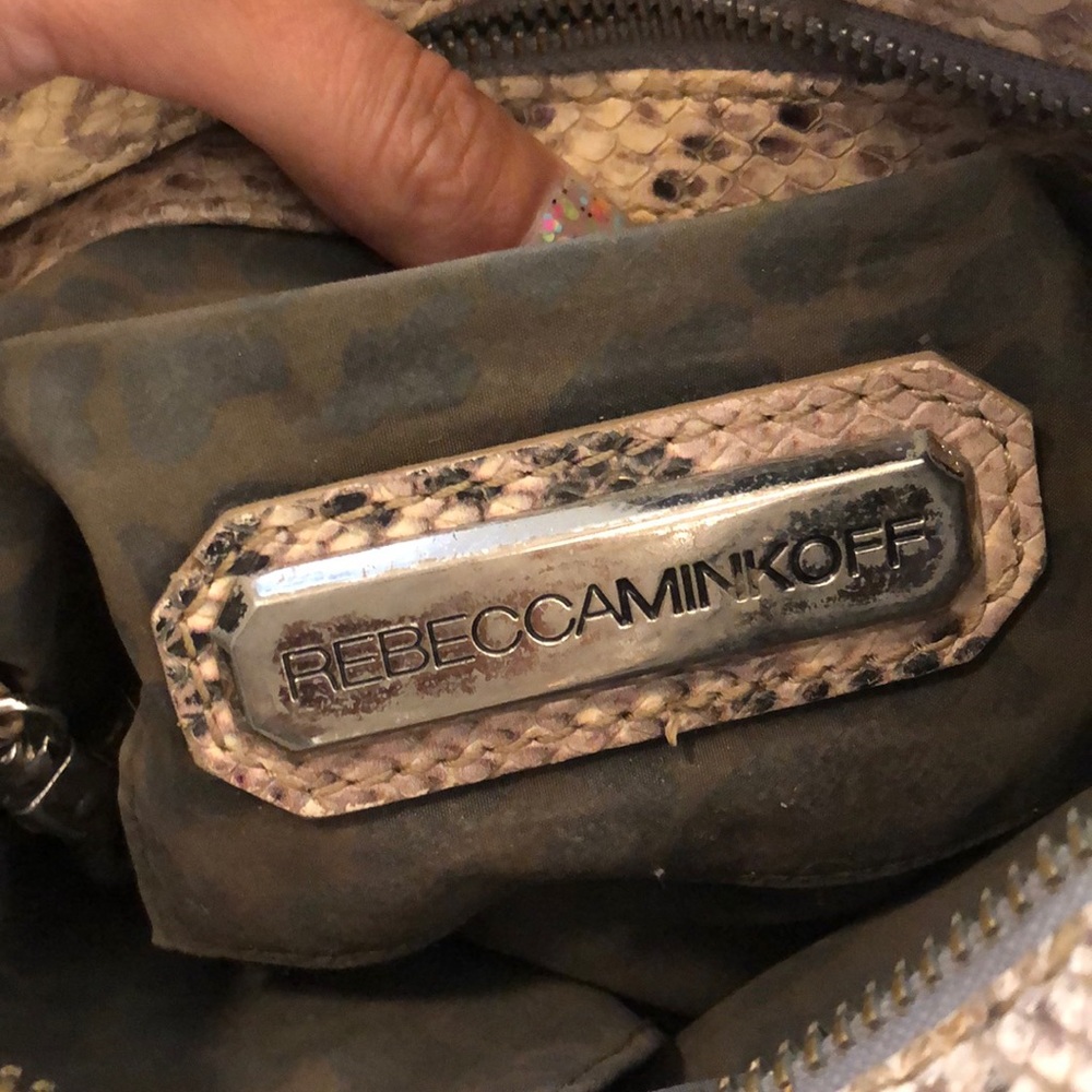 Rebecca Minkoff Mini Mac Python Print - image 5